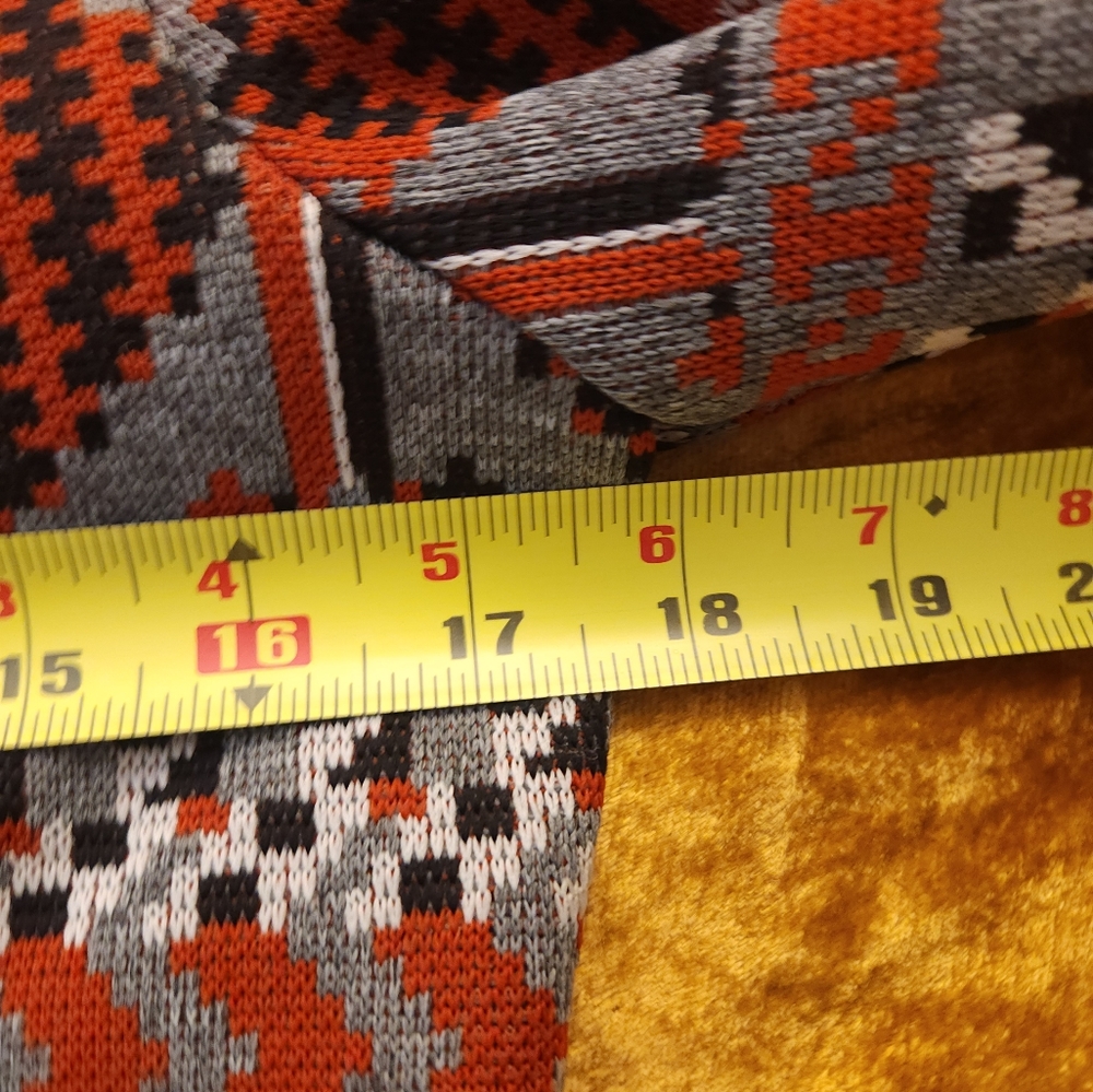 Catalina Button Up Patterned Cardigan - image 6